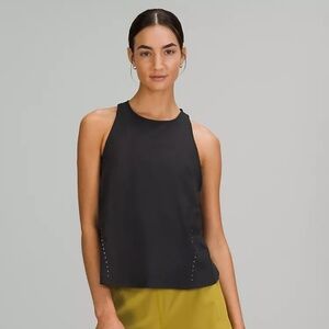 NWOT Lululemon Lightweight Stretch Running Tank Top - Black - Size 8